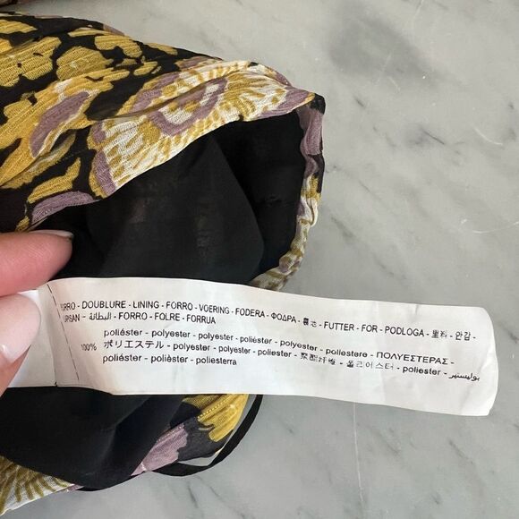 Zara BNWT Floral Dress Size Small Non Smoking - Picture 15 of 15